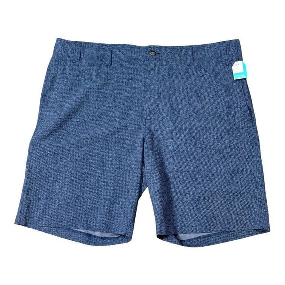 Callaway Mens Golf Shorts Size 40 Blue Heather Performance Polyester Elastane - Picture 1 of 5